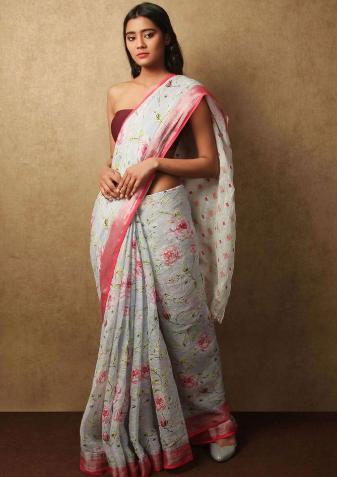 MG 134 Printed Designer Sarees Catalog